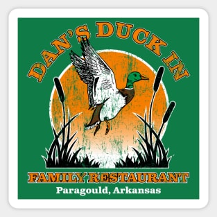 Dan's Duck In Sticker